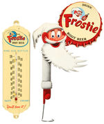 "DRINK FROSTIE ROOT BEER" THERMOMETER & BOTTLE TOPPER.