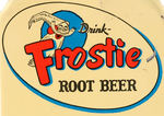 "DRINK FROSTIE ROOT BEER" THERMOMETER & BOTTLE TOPPER.