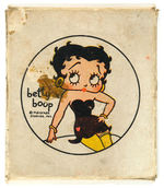 “BETTY BOOP” POCKET WATCH WITH RARE BOX.