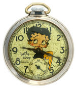 “BETTY BOOP” POCKET WATCH WITH RARE BOX.