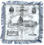 "FRANKLIN D. ROOSEVELT 32ND PRESIDENT" PILLOW COVER C. 1933 INAUGURAL.