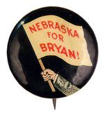 SCARCE "NEBRASKA FOR BRYAN."