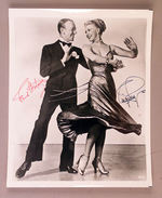 FRED ASTAIRE AND GINGER ROGERS SIGNED PHOTO.