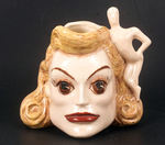 GRETA GARBO FIGURAL CELEBRITY MUG.