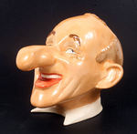 JIMMY DURANTE FIGURAL CELEBRITY MUG.