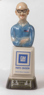 "GM PARTS DIVISION/GENERAL MOTORS CORPORATION" JIM BEAM BOTTLE.