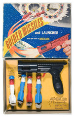 "GUIDED MISSILES AND LAUNCHER" BOXED SET.