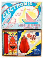 "ELECTRONIC MISSILE FIRING LAUNCHER" BOXED SET.
