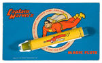 “CAPTAIN MARVEL’S MAGIC FLUTE” ON CARD.