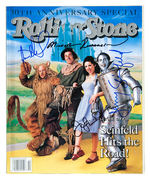 "SEINFELD" CAST-SIGNED "ROLLING STONE" MAGAZINE.