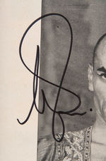 YUL BRYNNER SIGNED "THE KING AND I - PLAYBILL" PAIR.