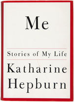 KATHARINE HEPBURN SIGNED "ME - STORIES OF MY LIFE" FIRST EDITION AUTOBIOGRAPHY.