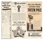 SGT. PRESTON QUAKER TOTEM POLE PREMIUM SET.