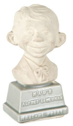 "MAD'S ALFRED E. NEUMAN WHAT-ME-WORRY?" CERAMIC BUST.