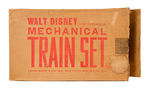 "WALT DISNEY MECHANICAL TRAIN SET" BY LOUIS MARX 1950s.