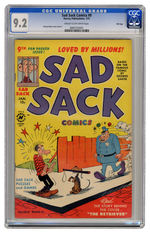 SAD SACK COMICS #9 JANUARY 1951 CGC 9.2