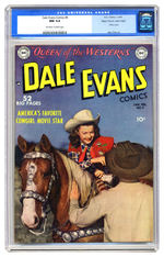 DALE EVANS COMICS #9 JANUARY FEBRUARY 1950 CGC 9.4