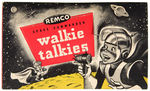 "REMCO SPACE COMMANDER WALKIE TALKIES" BOXED SET.