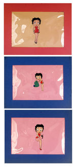 BETTY BOOP MATTED CELS.