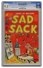 SAD SACK COMICS #14 NOVEMBER 1951 CGC 9.2