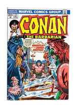 "CONAN THE BARBARIAN" MARVEL COMIC BOOK RUN.