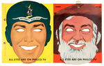 “TOM CORBETT/GABBY HAYES/HOWDY DOODY/CLARABELLE” PHILCO TV MOBILE/MASKS.