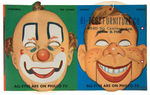 “TOM CORBETT/GABBY HAYES/HOWDY DOODY/CLARABELLE” PHILCO TV MOBILE/MASKS.