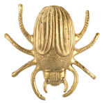 HUGE GOLDBUG USED ON CAMPAIGN PARADE HORSE'S SADDLE BLANKETS.