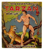 "THE NEW ADVENTURES OF TARZAN" POP-UP HARDCOVER.