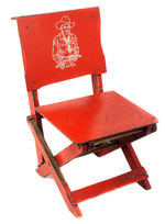 HOPALONG CASSIDY CHILD'S FOLDING CHAIR.