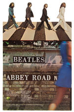 "BEATLES ABBEY ROAD" COUNTER DISPLAY STANDEE.