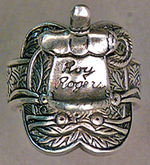 "ROY ROGERS" STERLING SILVER 1948 RING.