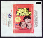 "THREE STOOGES" GUM CARD DISPLAY BOX AND WRAPPERS.