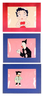 BETTY BOOP/KOKO/BIMBO  CELS.