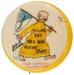 YELLOW KID 1896 RARE BUTTON #90.