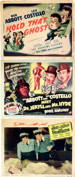 ABBOTT & COSTELLO LOBBY CARD LOT.