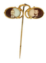 TR 1904 EYEGLASSES REAL PHOTO STICKPIN.