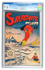 SUPERSNIPE COMICS V4 #4 FEB.-MAR. 1948 CGC 7.5 OFF-WHITE PAGES TWILIGHT COPY.