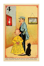CARD #4 "ADAMS' YELLOW KID CHEWING GUM."