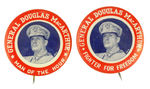 MacARTHUR RARE PHOTO & SLOGAN PAIR.