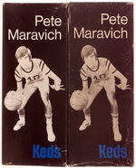 PETE MARAVICH KEDS BASKETBALL SHOE BOXED LOT.