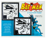 “BATMAN” SLIDING TILE PUZZLE ON STORE CARD.