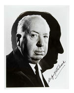 ALFRED HITCHCOCK SIGNED PUBLICITY PHOTO.