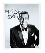 SAMMY DAVIS JR. SIGNED PUBLICITY PHOTO.