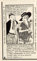 “REVISED MAE WEST AND POPEYE SECOND EDITION” 16-PAGER.