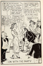 “THE LOVE GUIDE DIRECTED BY MAE WEST”MULTI COMIC STRIP CHARACTER 16-PAGER FROM 1930s.