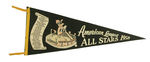 "1958 AMERICAN LEAGUE ALL-STARS" PENNANT.