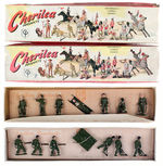 "CHERILEA AMERICAN SOLDIERS" BOXED FIGURE SETS.