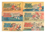 "BUGS BUNNY" QUAKER PUFFED RICE PREMIUM COMIC BOOK LOT.