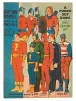 "CAPTAIN MARVEL/COMIC HERO PUNCH-OUT" BOOK.